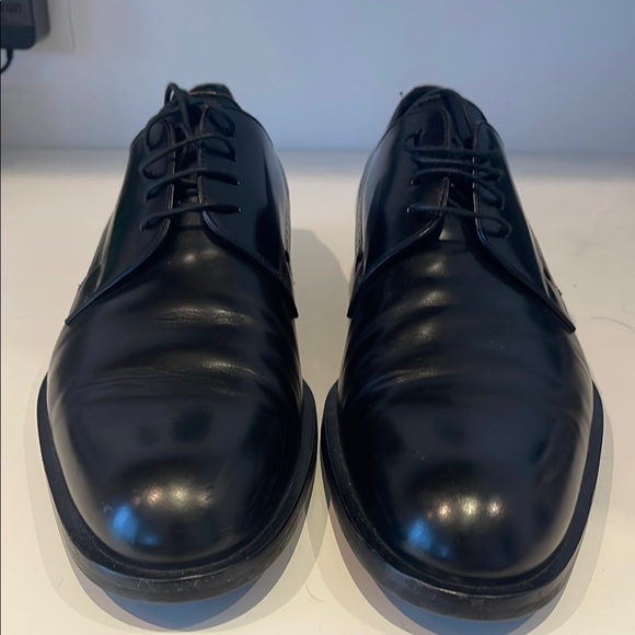 Louis Vuitton Men\'s Black Dressy Louis Vuitton Leather Shoes main image 5